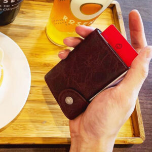 C-secure Card Holder / Wallet Vintage Leather