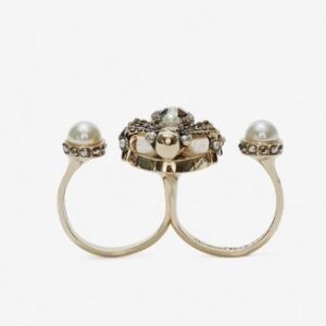 Alexander McQueen Double Spider Ring