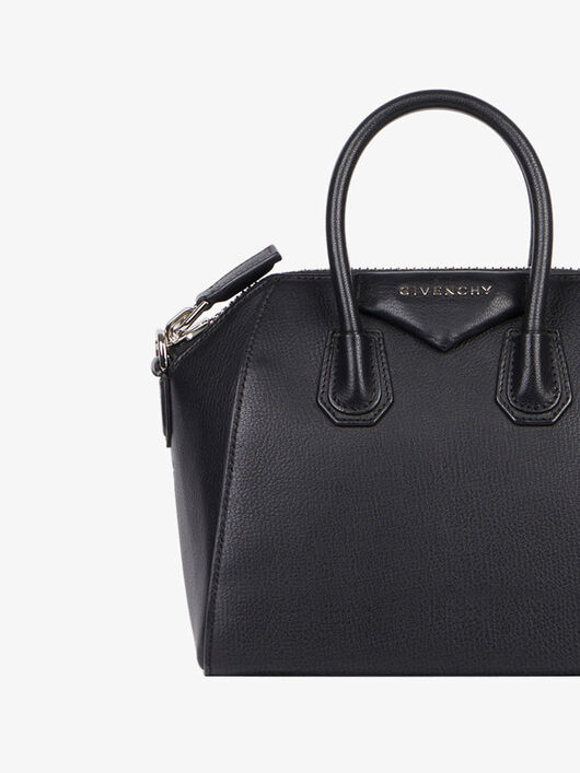 Givenchy Mini Antigona Bag In Grained Leather