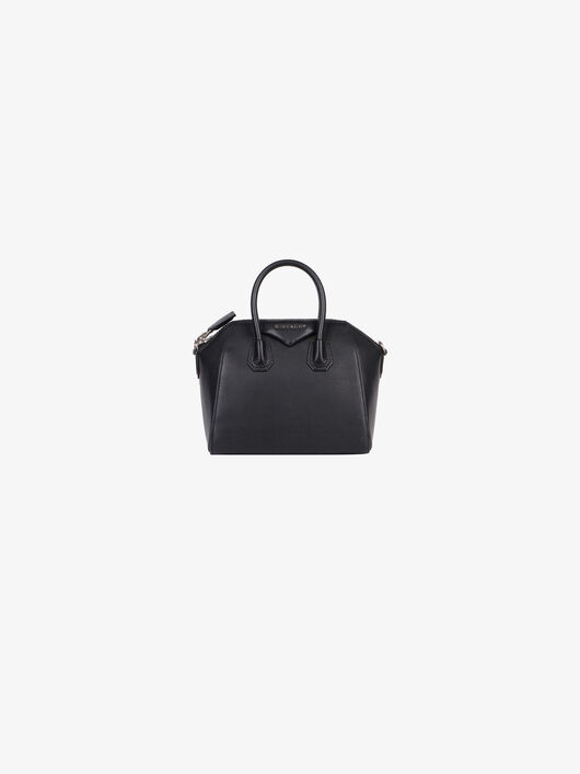 Givenchy Mini Antigona Bag In Grained Leather