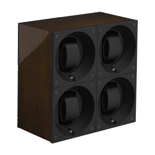 Swiss Kubik Watches master box 4 W Precious Wood Gold Wenge