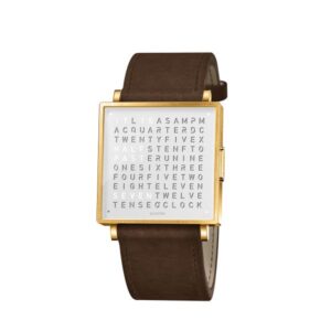 Qlocktwo W35 Gold White