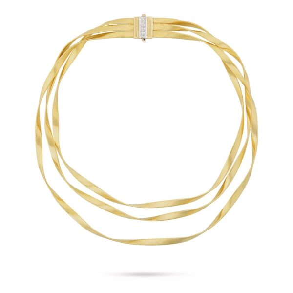 Marco Bicego Marrakech Collection Three Strand Necklace