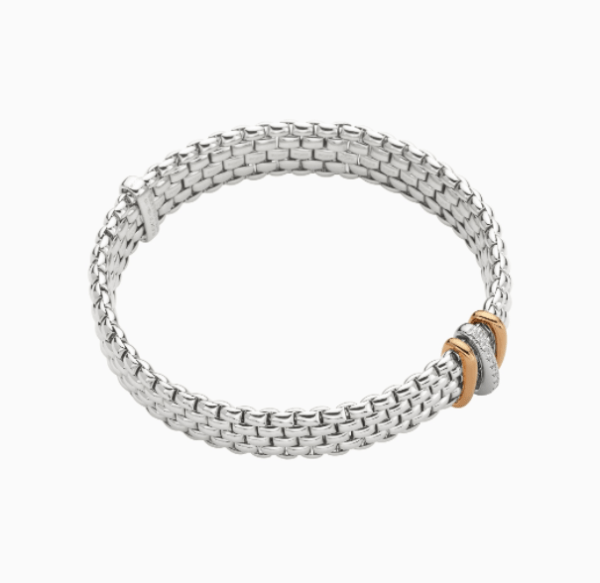 Fope Flex'it bracelet with diamonds PANORAMA