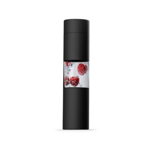 Asobu - Flavor U See a Stainless Steel Fruit Infuser Slim and Classy Water Bottle - Black