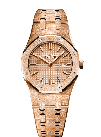 Audemars Piguet Royal Oak Frosted Gold Quartz Watch
