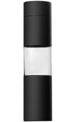 Asobu - Flavor U See a Stainless Steel Fruit Infuser Slim and Classy Water Bottle - Black