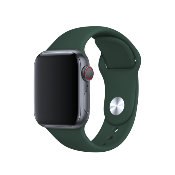 BEH-PRMSWS006_1.png BeHello - Premium Apple Watch 38/40mm Silicone Strap - Green