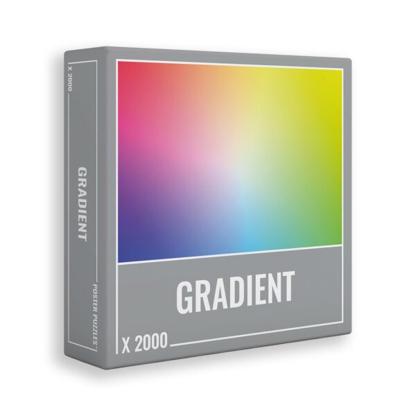 CB-GARDIENT-2000_1.jpg Cloudberries GRADIENT - 2000 Pieces Jigsaw Puzzle - Cool, Premium Stress Buster Jigsaw Puzzle for Grown Ups and Adults! Completed Size: 98cm x 68.6cm