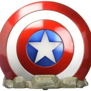 iHome - Kiddesigns Bluetooth Shield Speaker Marvel Captain America
