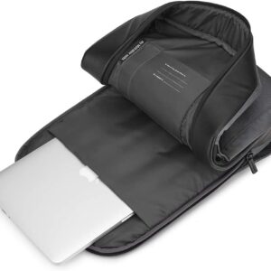 Moleskine Backpack PC Bag 15" Inches and Tablet, Backpack with Waterproof Material Water Resistant, Grey, 35 x 27 x 9.5 cm