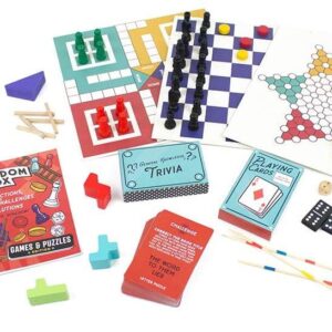 Professor Puzzle THE BOREDOM BOX - Huge Games & Puzzles Set