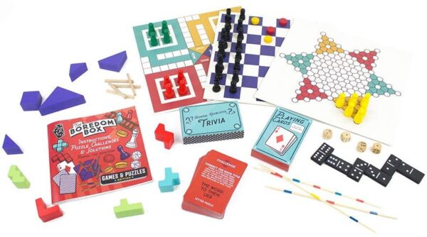 Professor Puzzle THE BOREDOM BOX - Huge Games & Puzzles Set