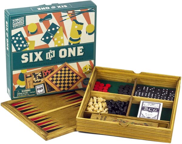 PP-WGW1673_1.jpg Professor Puzzle WOODEN GAMES COMPENDIUM