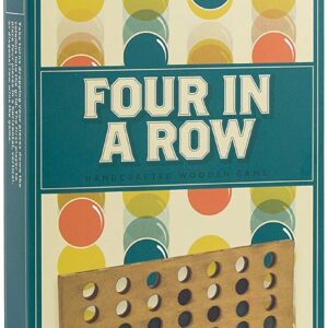 Professor Puzzle WOODEN FOUR-IN-A-ROW Classic Board Game