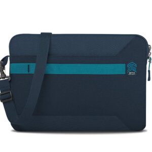 STM - 15-Inch Laptop & Tablet Blazer Sleeve - Dark Navy