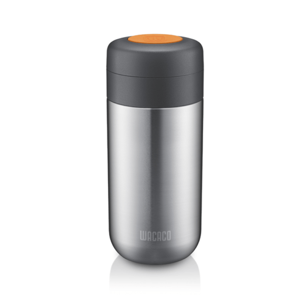 WC-NANOVESSEL.png Wacaco - Nanovessel 3-in-1 Vacuum Insulated Flask Compatible with Nanopresso
