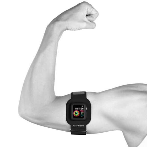 Twelve South - ActionSleeve for Apple Watch 38mm - Black