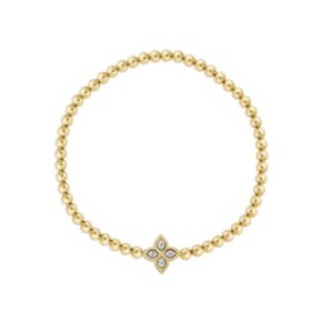 Roberto Coin Bracelet | Diamonds | Princess Flower
