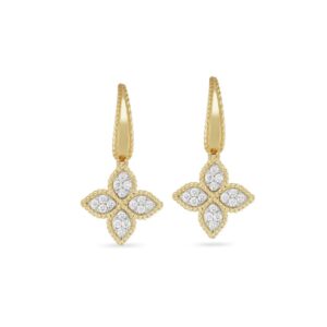 Roberto Coin Earrings | Diamonds | Princess Flower