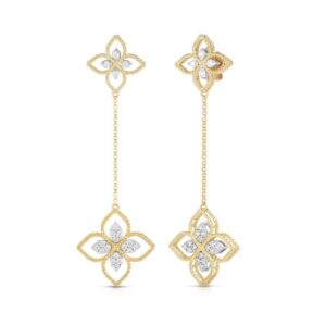 Roberto Coin Earrings | Diamonds | Princess Flower