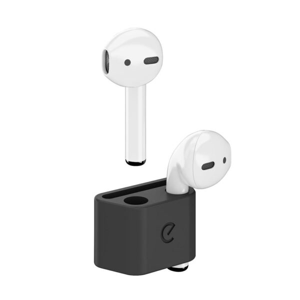 KeyBudz - PodLokz - Compatible with AirPods Generation 1 and 2 - Black