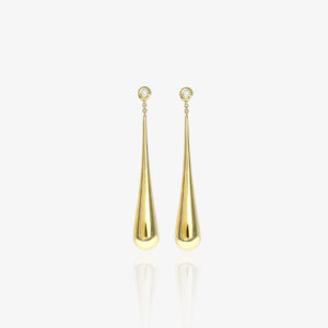 Leopizzo E-Boutique Drop Of Gold Earrings