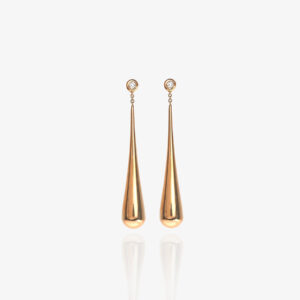 Leopizzo E-Boutique Drop Of Gold Earrings