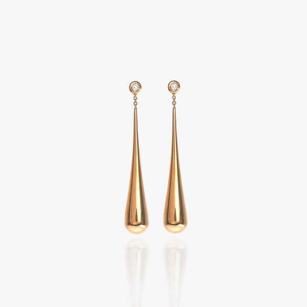 Leopizzo E-Boutique Drop Of Gold Earrings