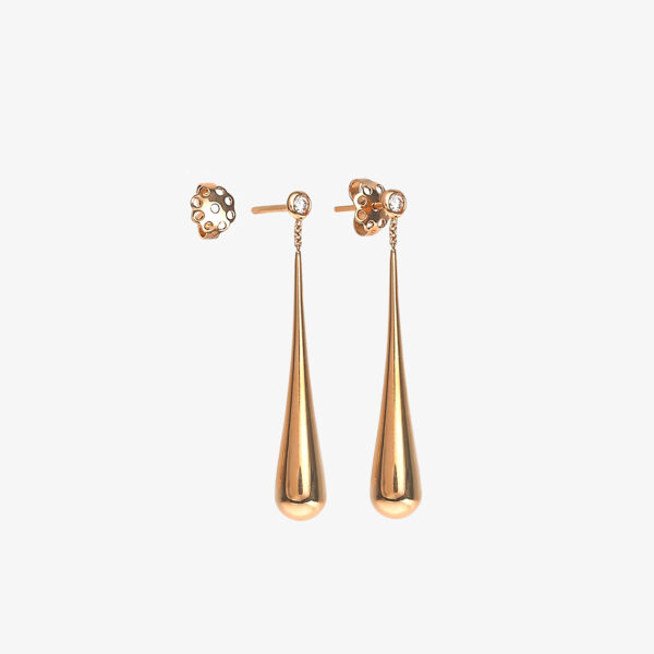 Leopizzo E-Boutique Drop Of Gold Earrings