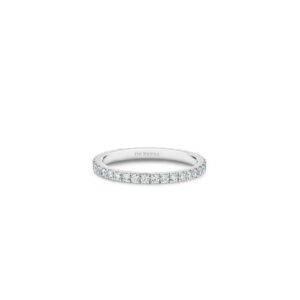 De Beers Eternity Bands DB Classic eternity band in platinum