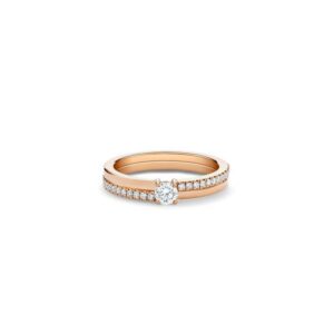 De Beers Engagement rings The Promise small round brilliant diamond ring