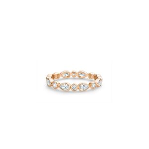 De Beers Eternity Bands Petal band in rose gold
