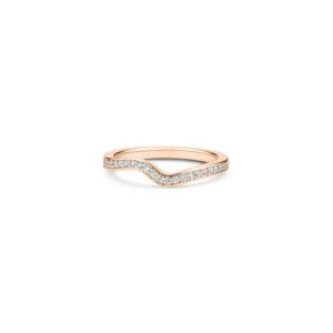 De Beers Wedding bands Caress band in rose gold