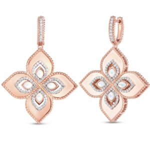 Roberto Coin Earrings | Mother Of Pearl | Princess Flower