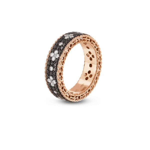Roberto Coin Ring | Black Diamonds | Venetian Princess