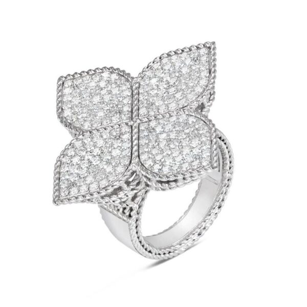 Roberto Coin Ring| Diamonds | Princess Flower