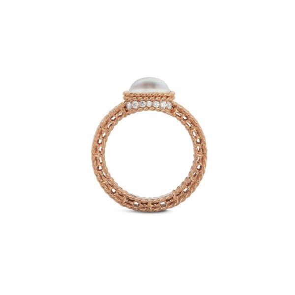 Roberto Coin Ring | Mother Of Pearl | Roman Barocco