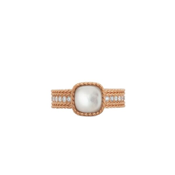 Roberto Coin Ring | Mother Of Pearl | Roman Barocco