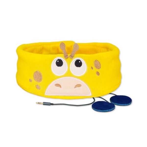 SR1-GIR_1.jpg SNUGGLY RASCALS Ultra-Comfortable & Size Adjustable Headphones for Kids - Giraffe