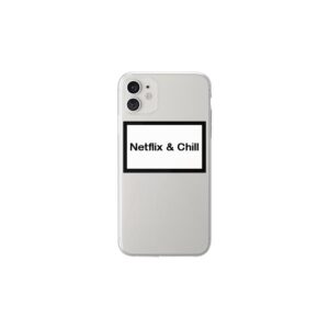 STATEMENT Netflix & Chill Case for iPhone 11 - Clear
