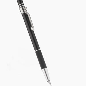 Transotype  Push button knife, made of shock-resistant pvs, black , with  30 dgree  blade