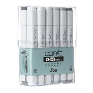 Copic Marker 12pc - Grey-Set "NG"