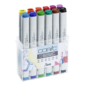 Copic Marker 12pc - Bright Colors