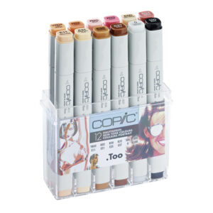 Copic Marker 12pc - Skin Tones