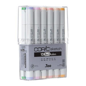 Copic Sketch 12pc Colors sets Ex-3
