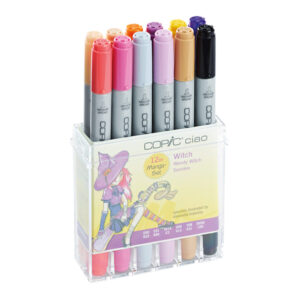 COPIC ciao Set of 12p Witch