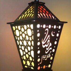 Ramadan Wooden Fanoos Led Light