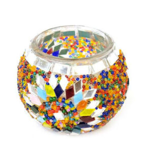 Large Turkish Candle Holder MultiColor