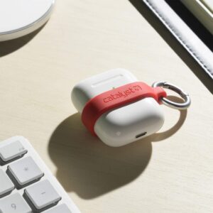 CATALYST Minimalist Case for AirPods 1 & 2 - Flame Red - Image 3
